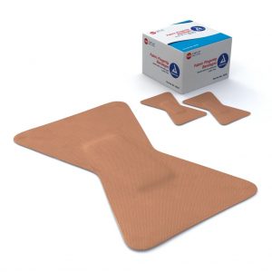 1 3/4″ x 3″ Adhesive Fabric Bandage Fingertip Sterile Box of 100